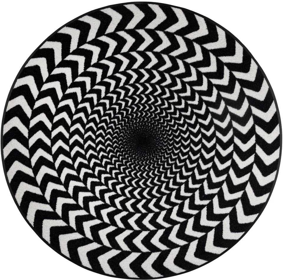wash-dry-fu-matte-circle-of-illusion-115x115-cm-quadratisch-waschbar image 1