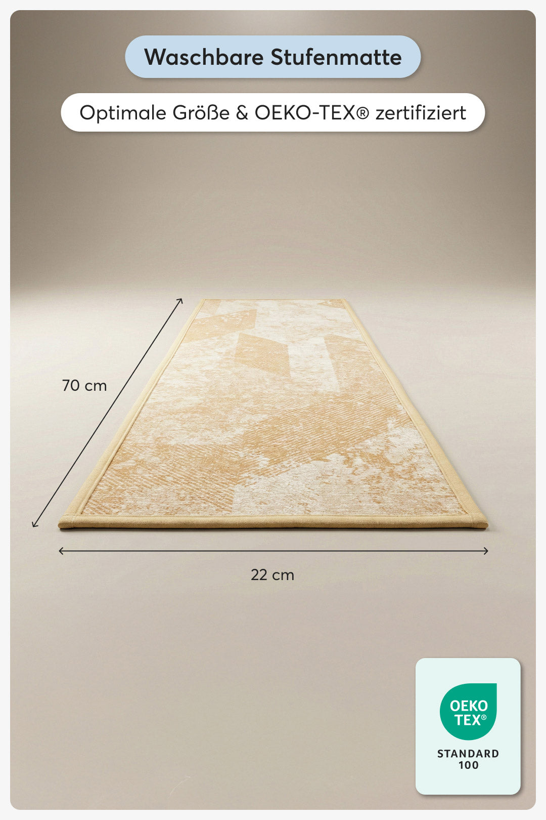 teppana-daria-beige-stufenmatte-waschbarer-treppenl-ufer-mit-rutschfester-r-ckse image 3
