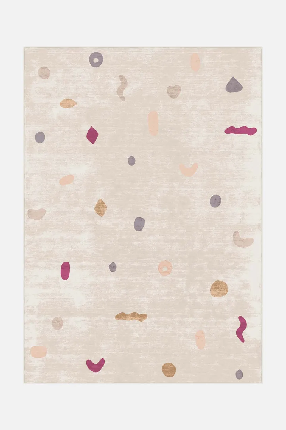 teppana-sarai-pastell-teppich-waschbarer-indoor-teppich-im-marokkanischen-design image 1