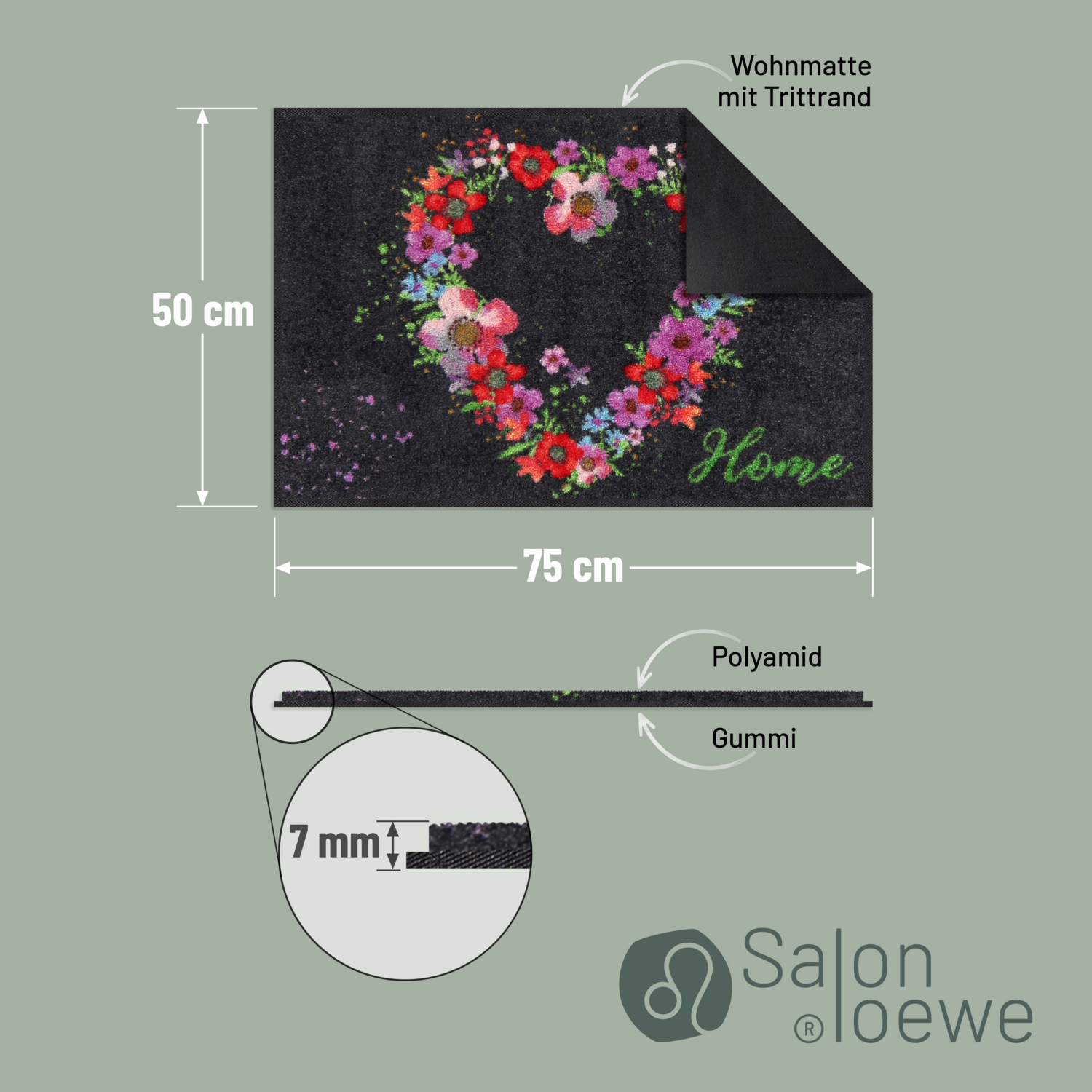 salonloewe-blossom-heart-home-eingangsmatte-50-x-75-cm-blumen-herz-design-rutsch image 4