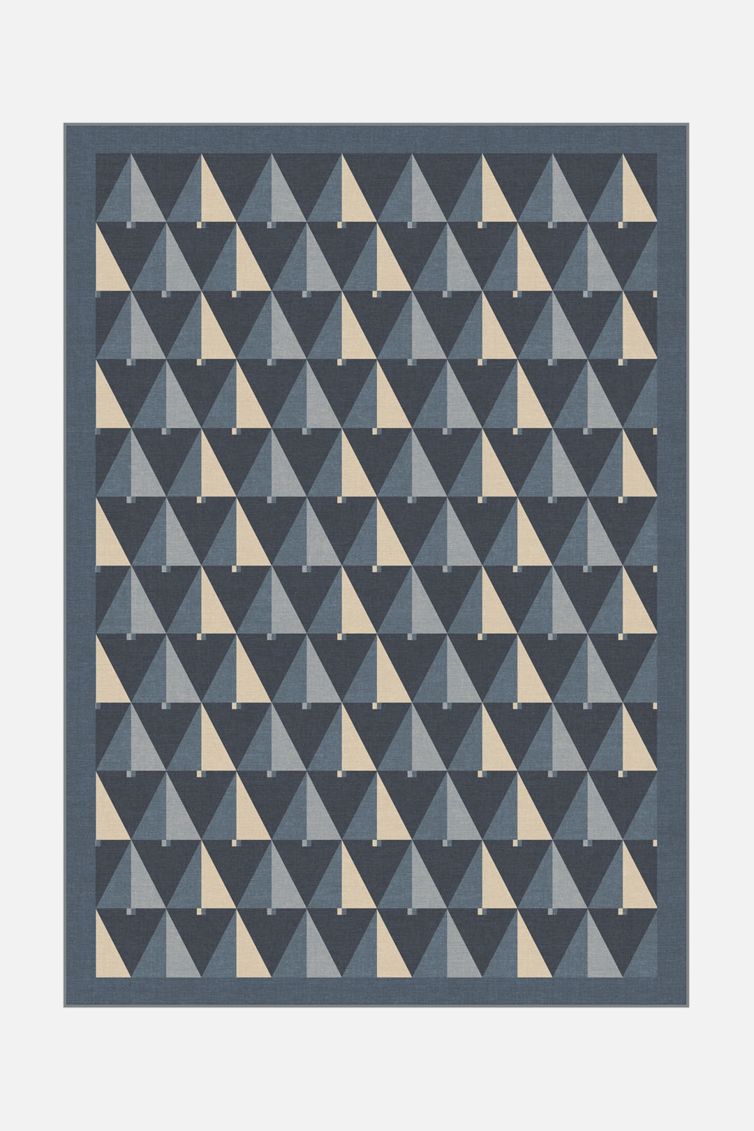 teppana-waldzauber-nacht-teppich-waschbarer-teppich-mit-geometrischem-waldmotiv- image 1