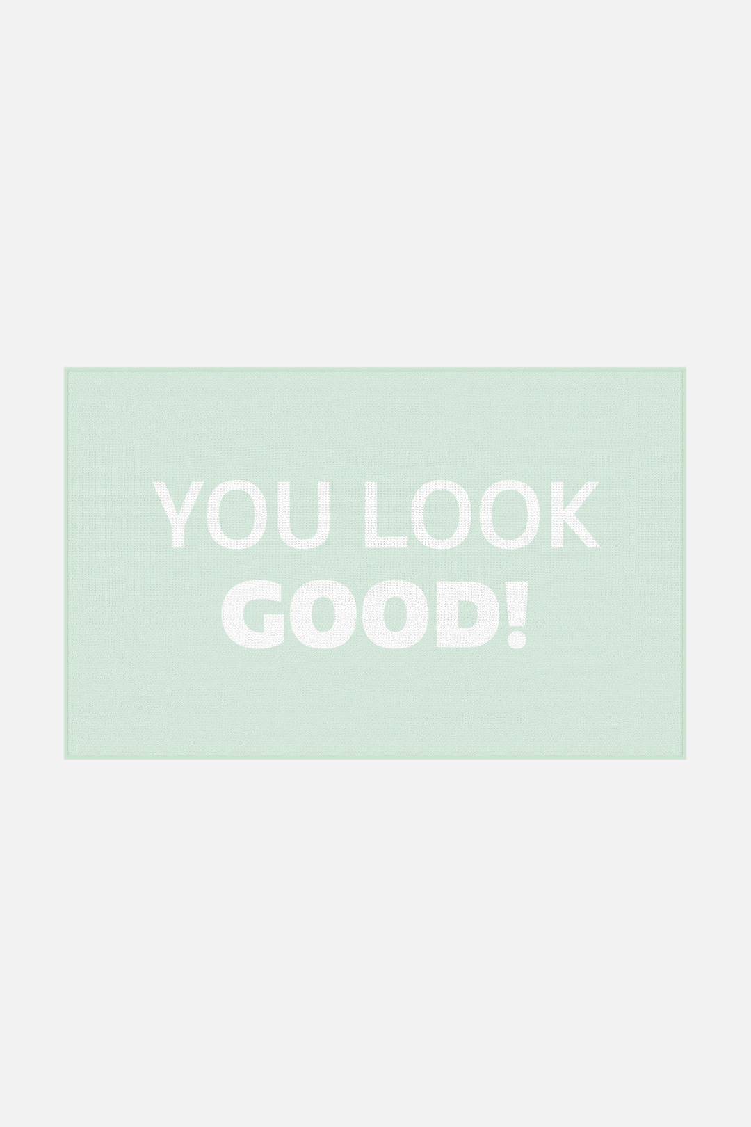 teppana-you-look-good-jade-badematte-flauschige-waschbare-badematte-mit-rutschfe image 1