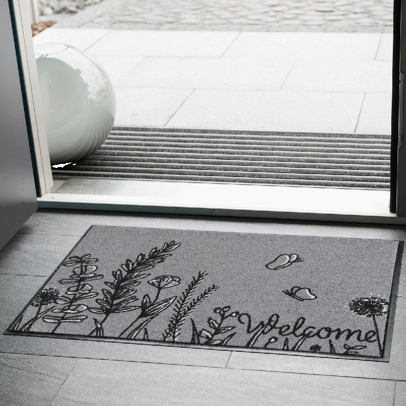 salonloewe-summer-grasses-grey-eingangsmatte-50-x-75-cm-florale-waschbare-fu-mat image 2