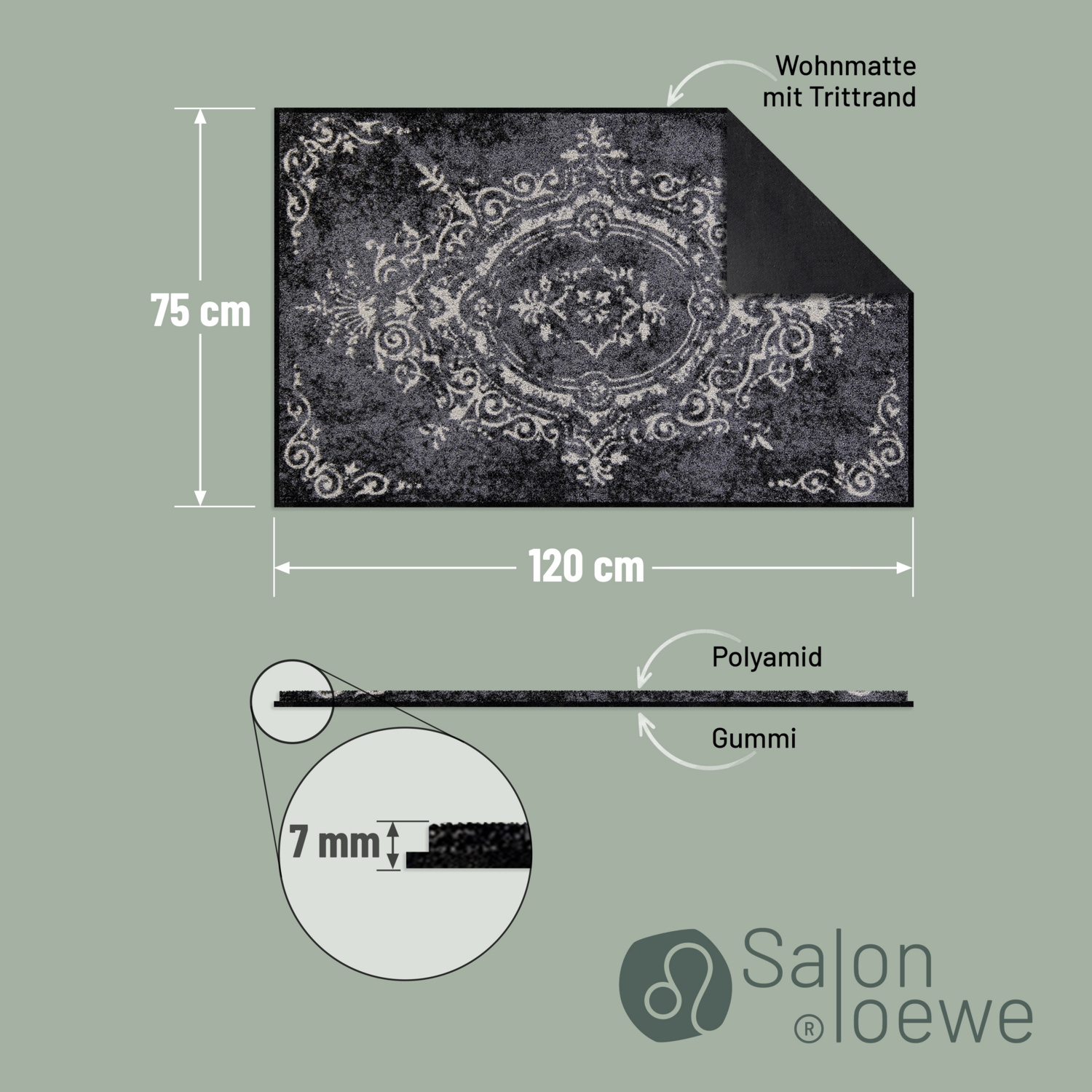 salonloewe-amira-grey-halbrund-fu-matte-75-x-120-cm-barockes-design-in-grau image 4
