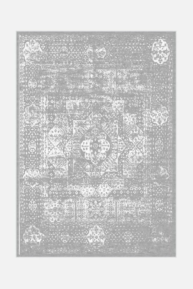 teppana-emily-klassisch-teppich-waschbarer-indoor-teppich-in-grau-silber-inkl-ru image 1