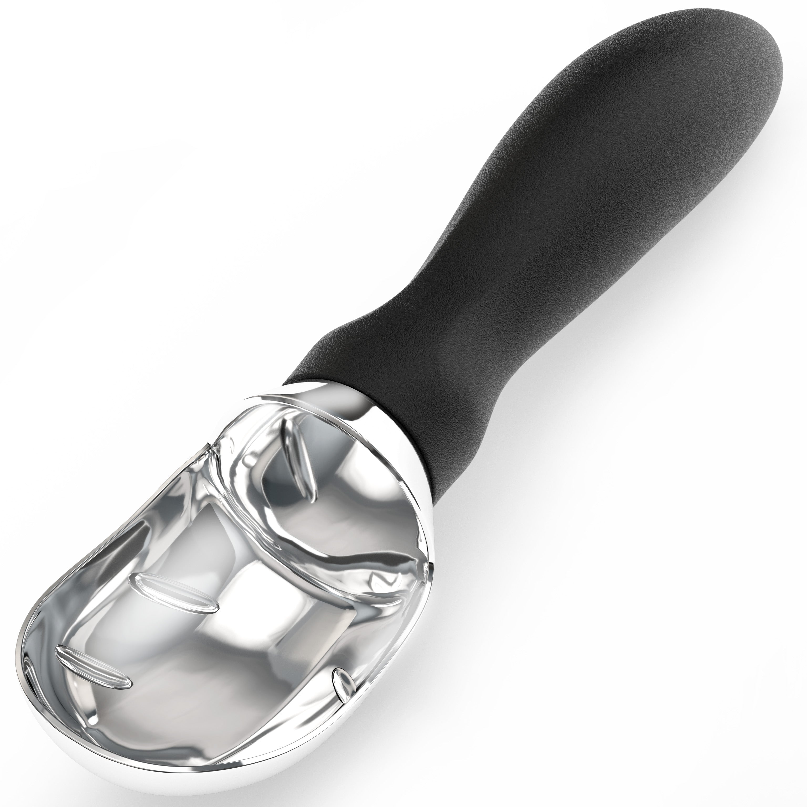 gorilla-grip-eiscreme-portionierer-zinklegierung-ergonomischer-griff-schwarz-min image 1