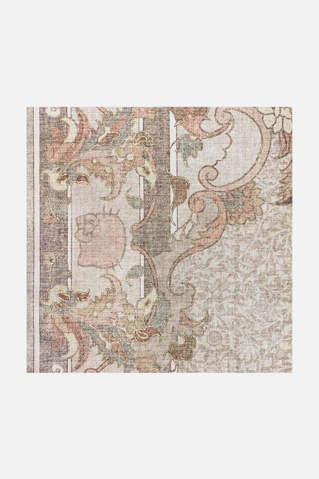 teppana-hello-kitty-orient-beige-teppich-waschbarer-indoor-teppich image 3