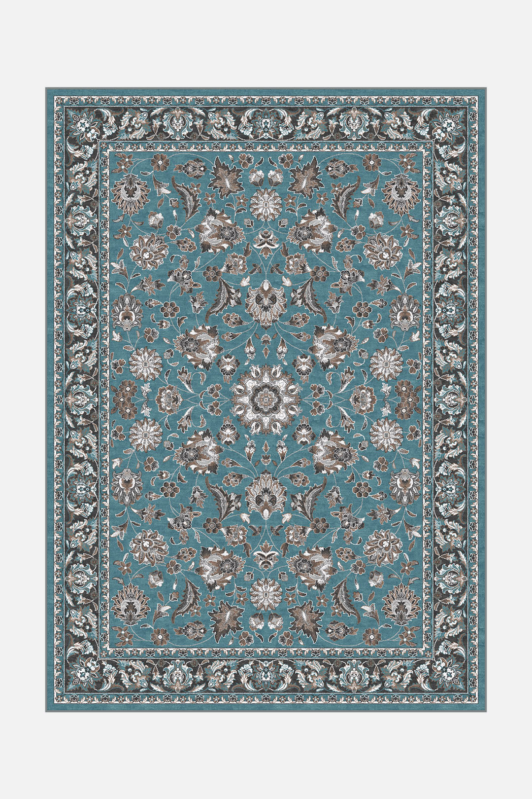 teppana-lilia-petrol-persisch-teppich image 1