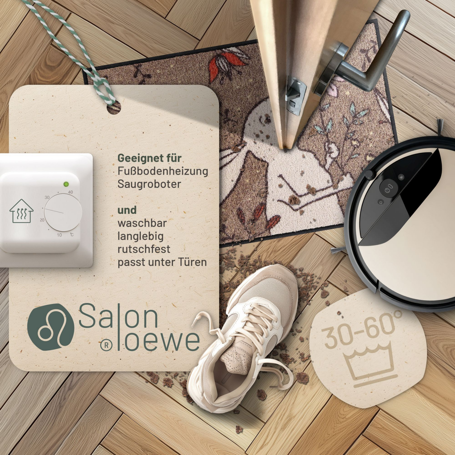 salonloewe-blossom-hopper-eingangsmatte-50-x-75-cm-dekorative-fu-matte-maschinen image 2