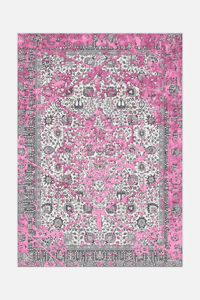 teppana-alena-pink-waschbarer-indoor-teppich image 1