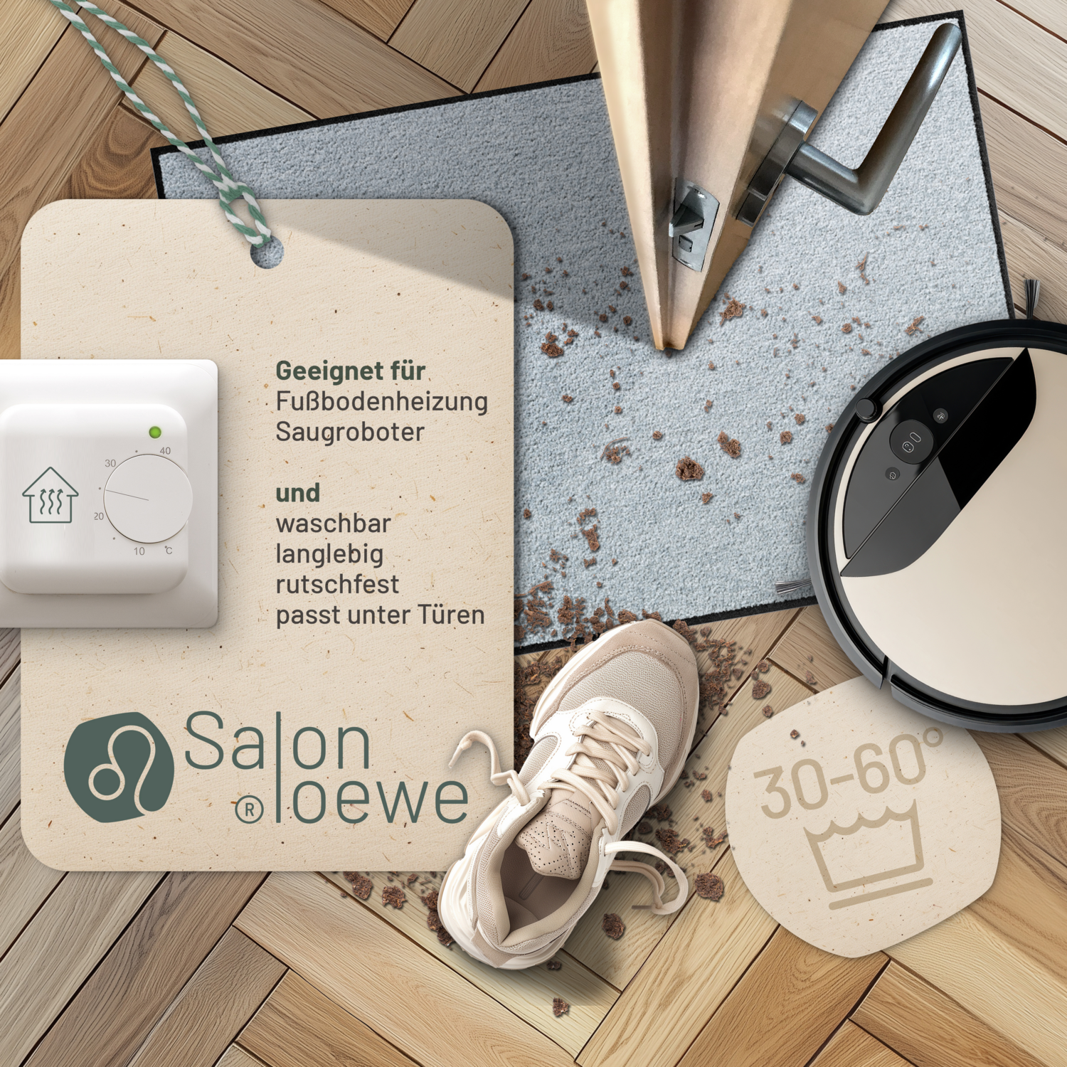 salonloewe-silbergrau-halbrund-60-x-85-cm-rutschfeste-fu-matte-waschbar image 2