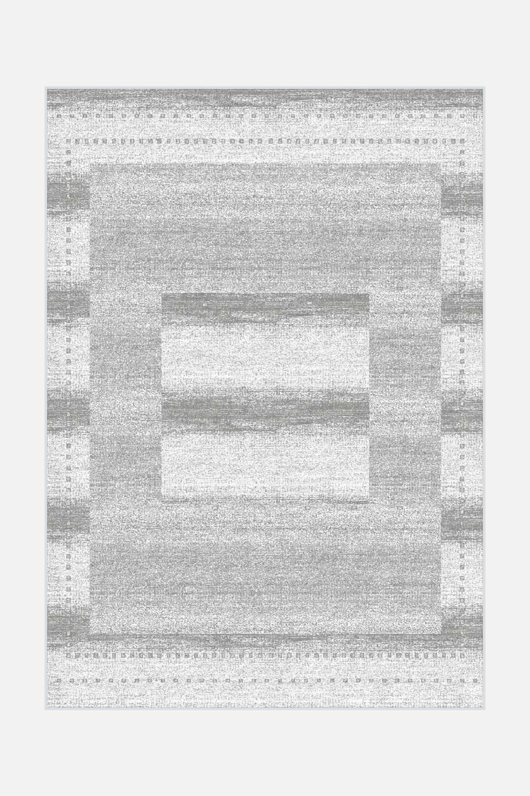 teppana-karo-quarz-teppich-waschbarer-moderner-indoor-teppich-in-grau-silber-mad image 1
