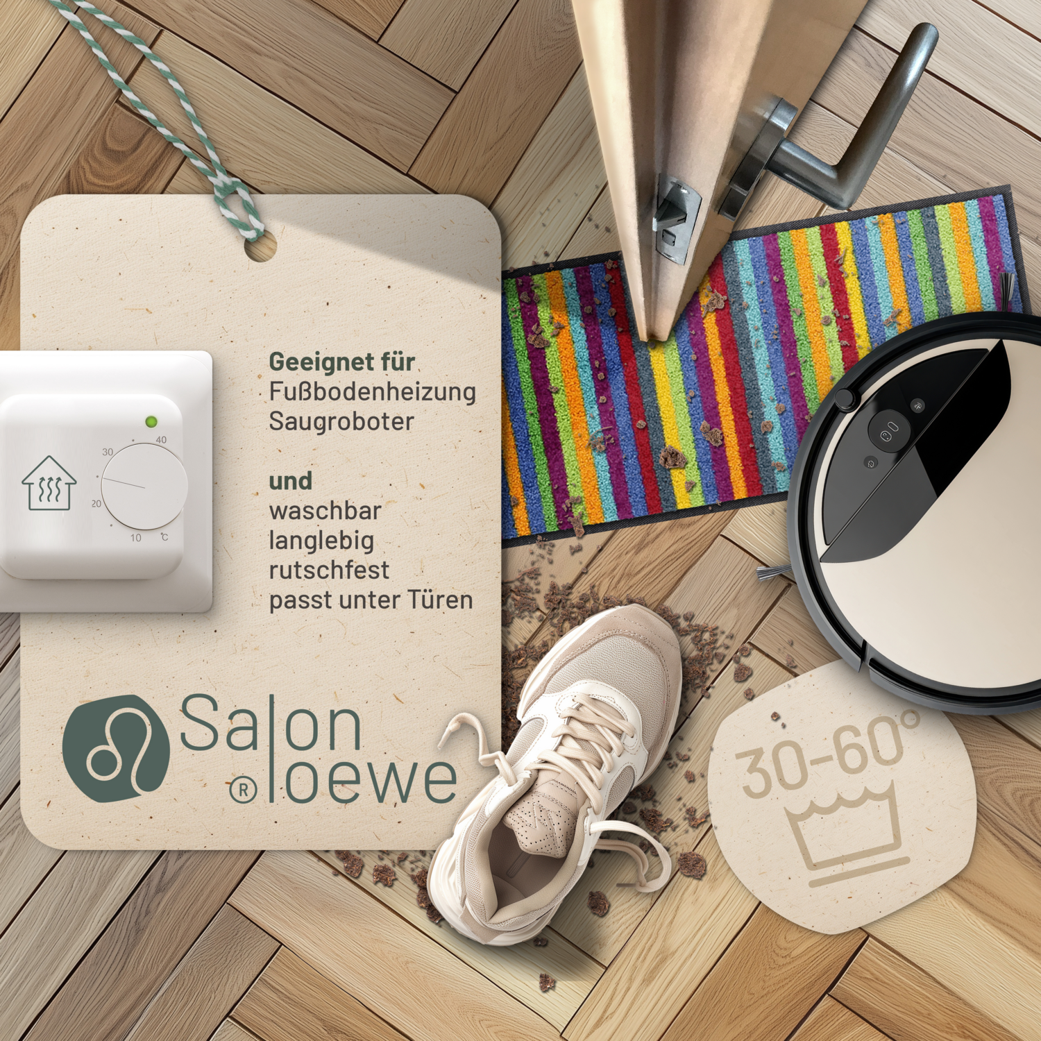 salonloewe-lund-bunt-minimatte-30-x-100-cm-waschbar-bunt-gestreift image 3