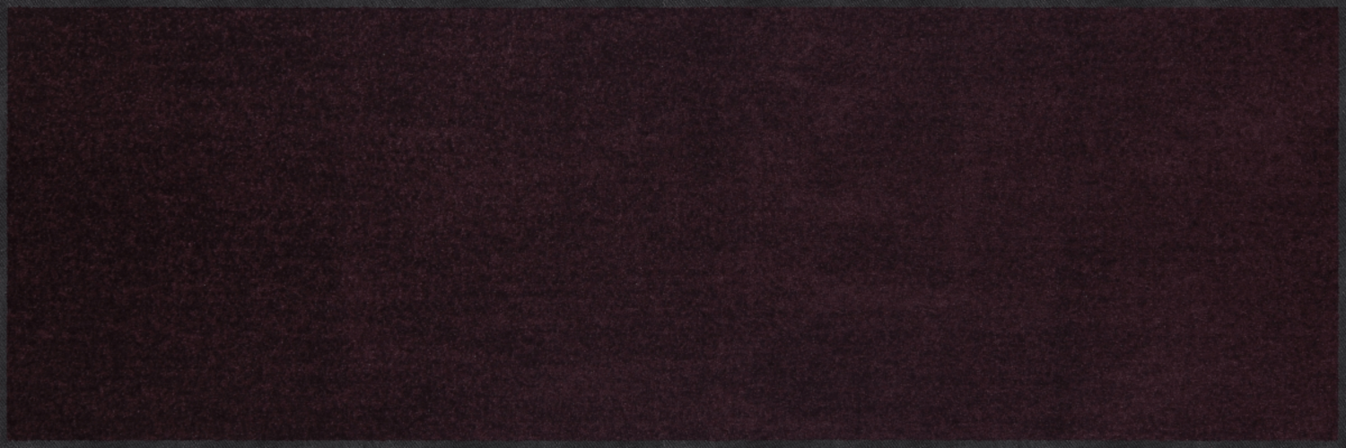salonloewe-uni-pflaume-halbrund-60-x-180-cm-waschbarer-l-ufer-mit-rutschfestem-g image 1