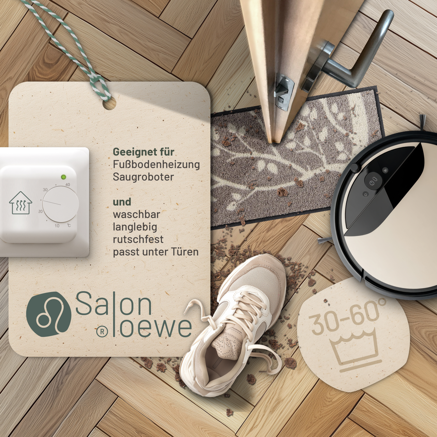 salonloewe-skandi-birds-minimatte-30-x-75-cm-schmale-schmutzfangmatte-mit-baum-u image 3