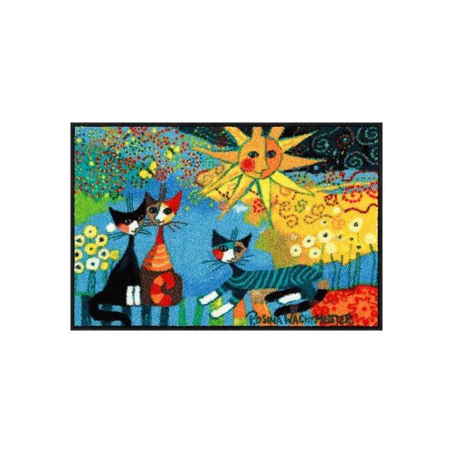 salonloewe-la-dolce-vita-l-ufer-50-x-75-cm-waschbare-t-rmatte-mit-katzenmotiv-un image 1