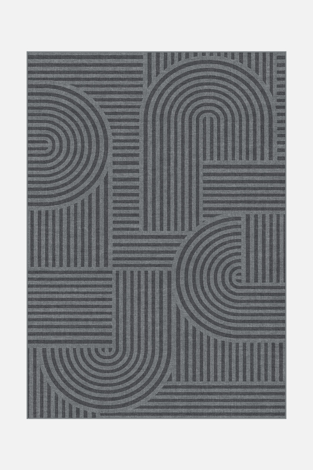 teppana-band-anthrazit-teppich-waschbarer-indoor-teppich-im-geometrischen-design image 1