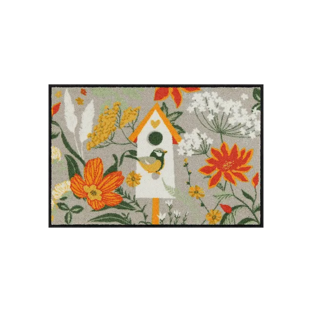 salonloewe-birdies-home-spring-eingangsmatte-50-x-75-cm-florale-fu-matte-waschba image 1