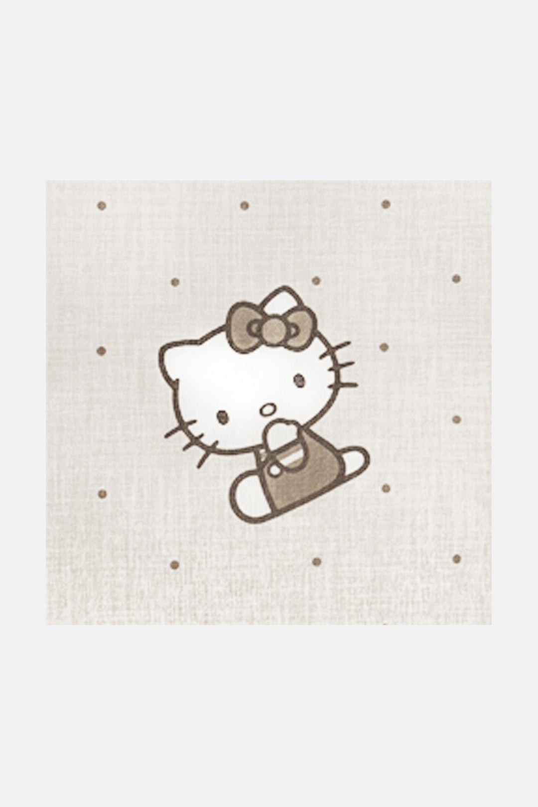 teppana-hello-kitty-polkadot-mandel-teppich-waschbarer-kinder-teppich-in-beige-n image 3