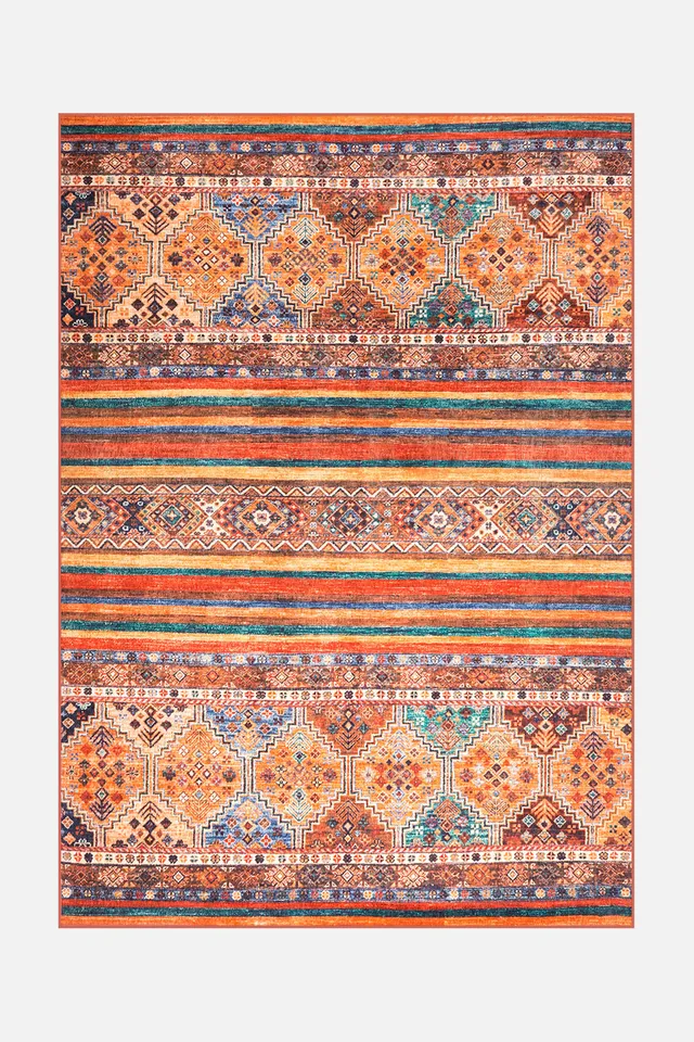 teppana-jasmin-nomaden-teppich-waschbarer-indoor-teppich-im-boho-stil-34-50 image 1