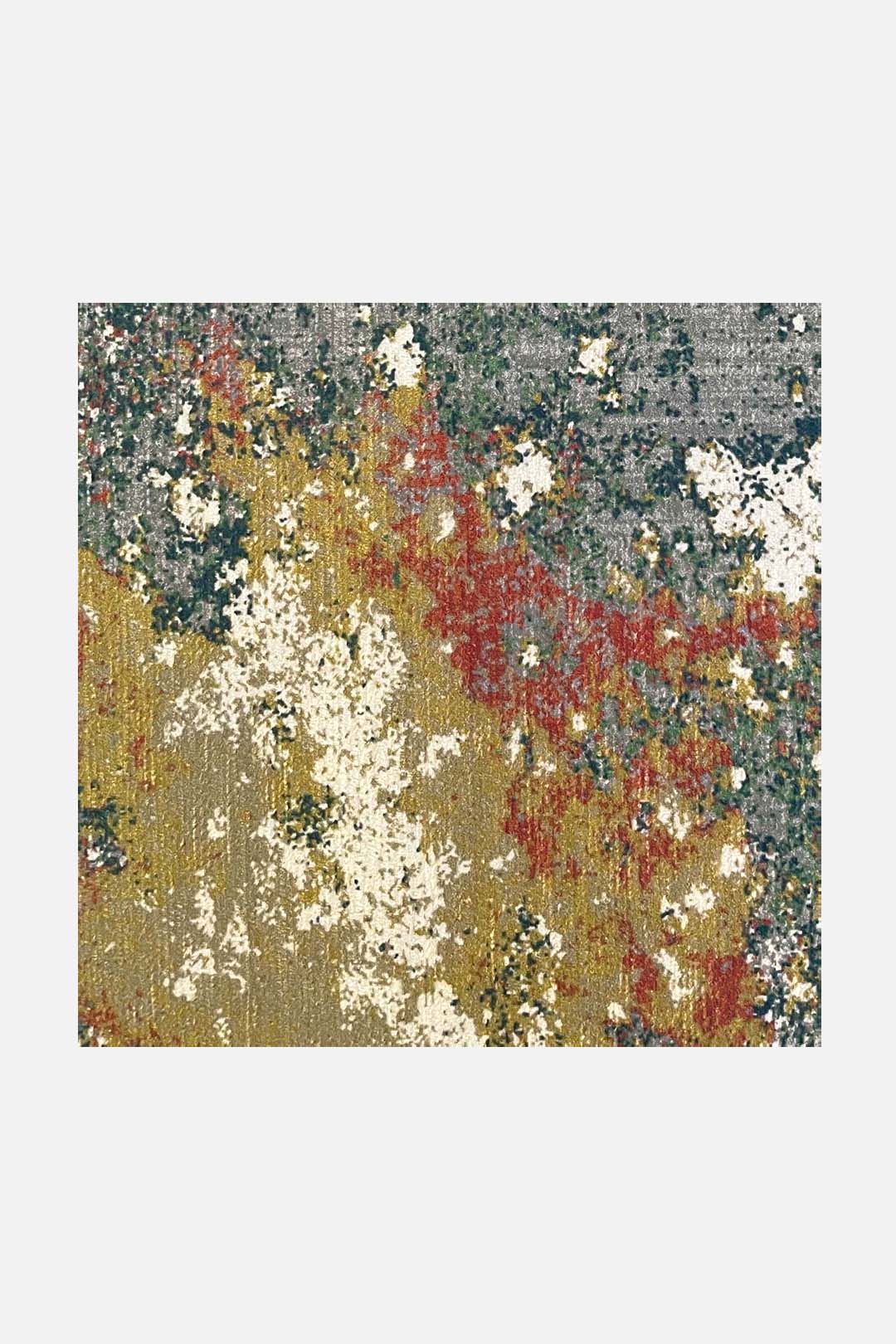 teppana-holi-galaxie-teppich-waschbarer-mehrfarben-designerteppich-gelb-orange-g image 3
