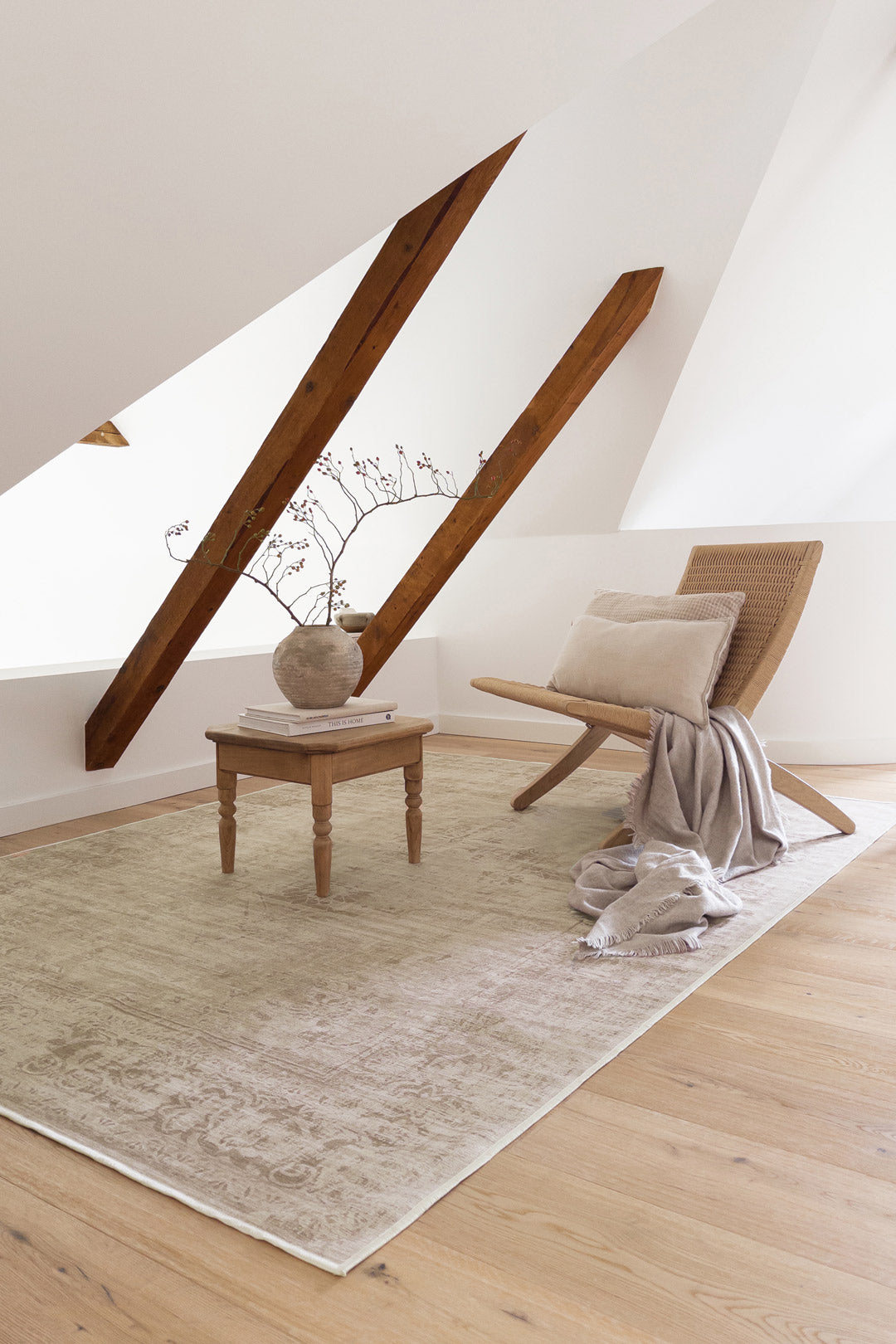 teppana-paloma-taupe-teppich-waschbarer-indoor-teppich-im-boho-stil-beige-natur- image 6