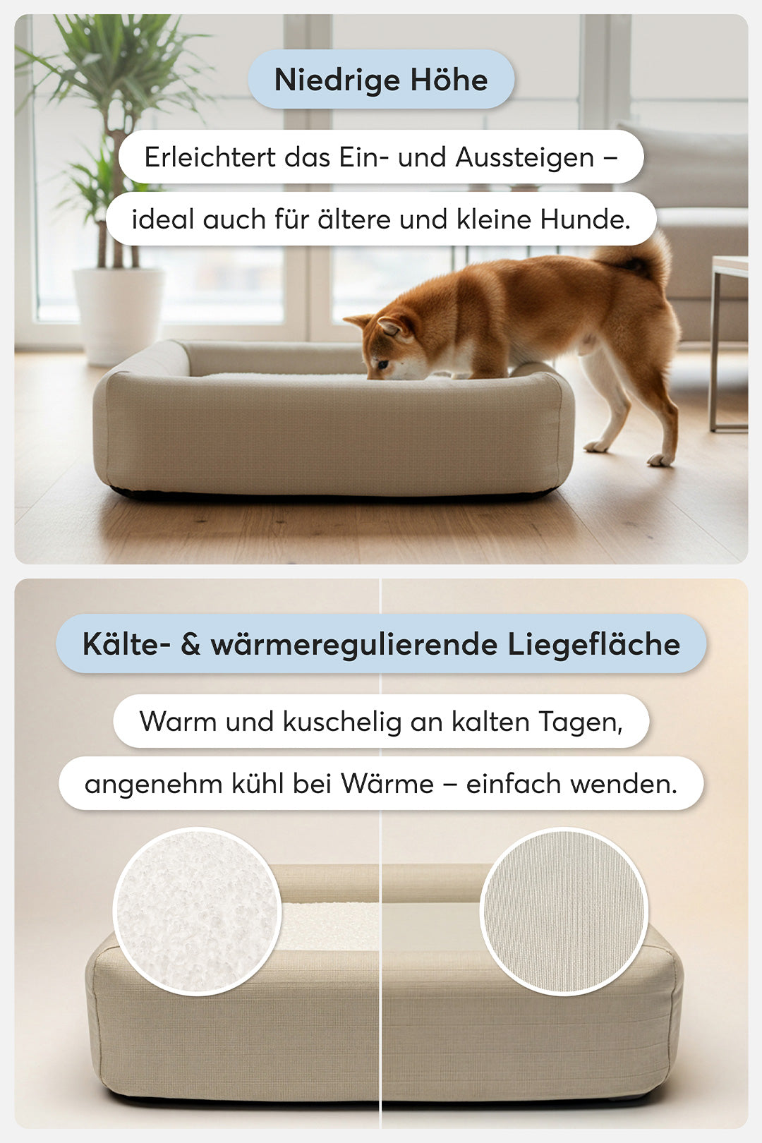 teppana-orthop-disches-hundebett-pure-beige-premium-memory-foam-hundebett-mit-wa image 6