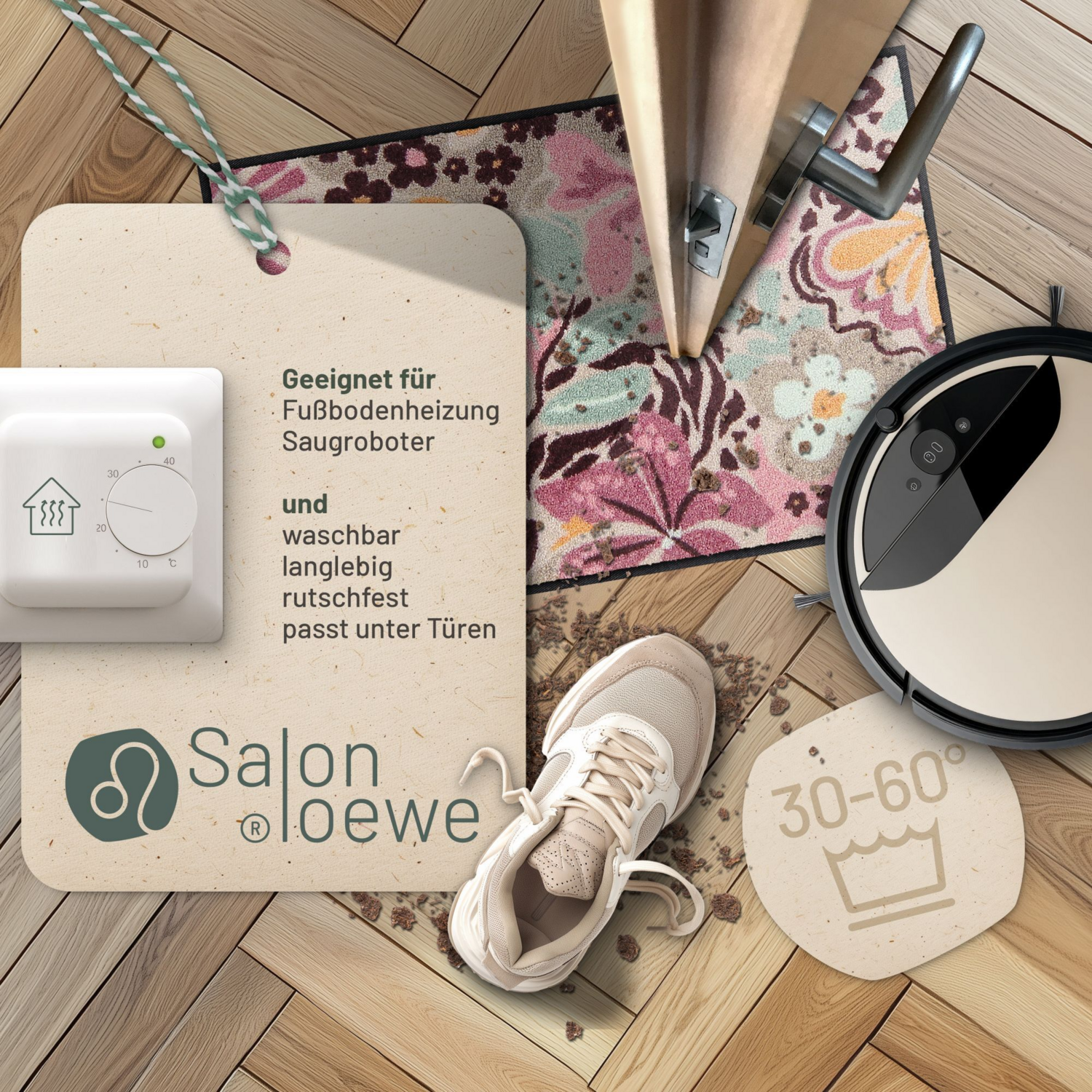 salonloewe-mingled-flowers-eingangsmatte-50-x-75-cm-waschbare-schmutzfangmatte-m image 3