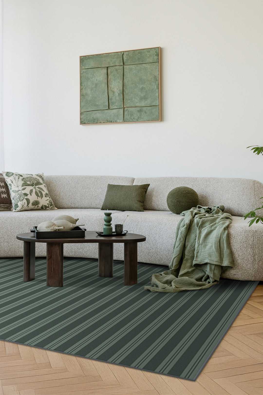 teppana-harry-potter-streifen-slytherin-teppich-waschbarer-kinderteppich-in-gr-n image 4