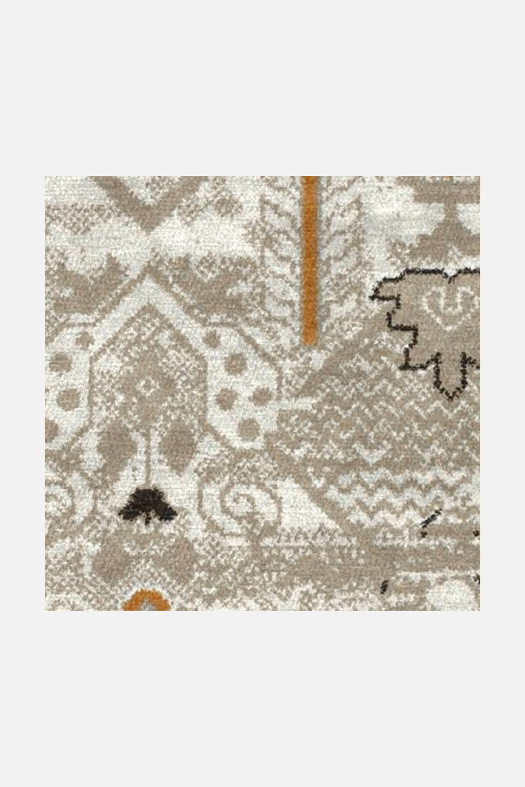 teppana-nele-taupe-teppich-waschbarer-marokkanisch-boho-teppich-braun-taupe-crem image 7