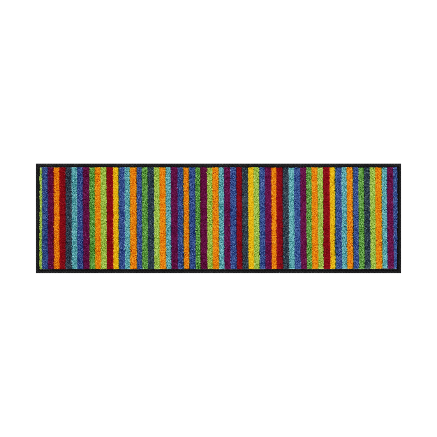 salonloewe-lund-bunt-minimatte-30-x-100-cm-waschbar-bunt-gestreift image 1