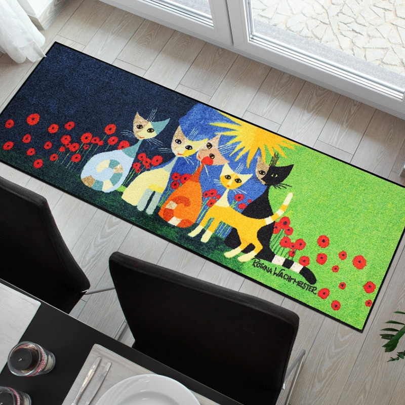 salonloewe-una-bella-compagnia-l-ufer-60-x-180-cm-waschbare-fu-matte-mit-katzenm image 2