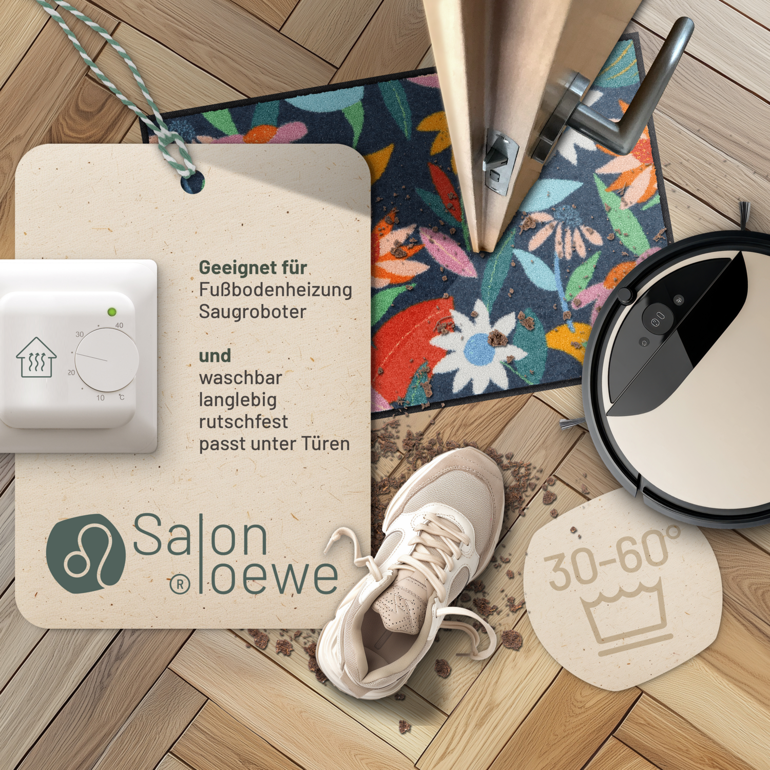 salonloewe-elvy-allover-eingangsmatte-50-x-75-cm-bunte-blumen-schmutzfangmatte-m image 3