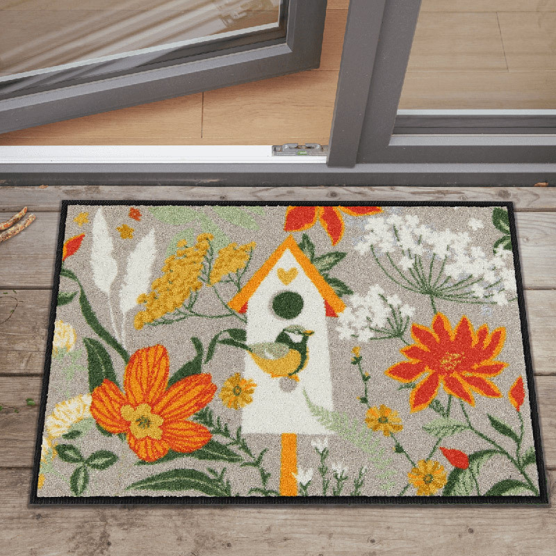 salonloewe-birdies-home-spring-eingangsmatte-50-x-75-cm-florale-fu-matte-waschba image 2