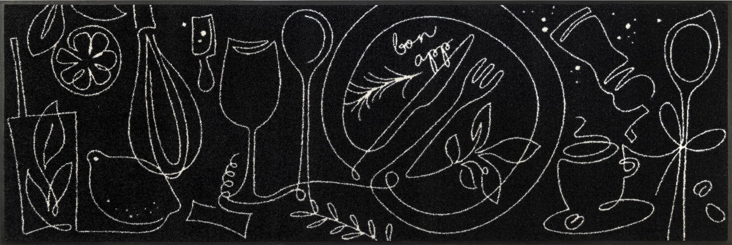 wash-dry-design-fu-matte-fine-dining-60x180-cm-waschbare-l-ufermatte-f-r-innen-u image 1