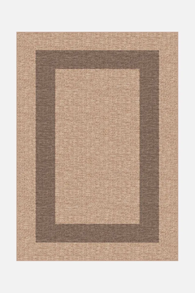 teppana-madison-macchiato-jute-haptik-teppich-waschbar-beige image 1