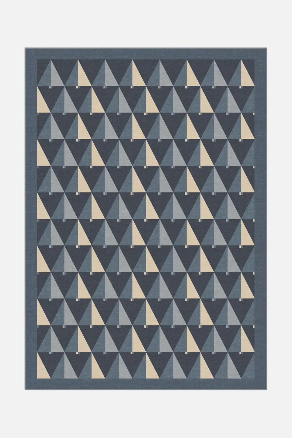 teppana-waldzauber-nacht-teppich-waschbarer-teppich-mit-geometrischem-waldmotiv- image 1