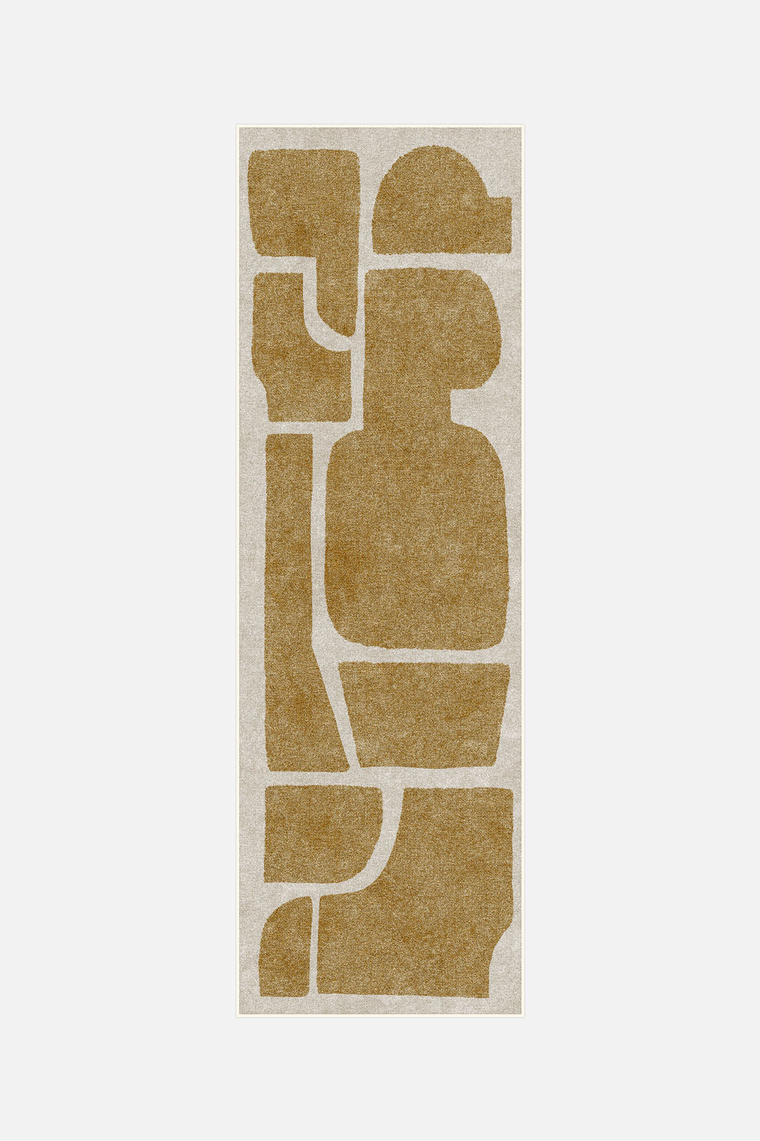 teppana-tilda-senfgelb-teppich-waschbarer-kurzflor-teppich-gelb-orange-beige-nat image 5