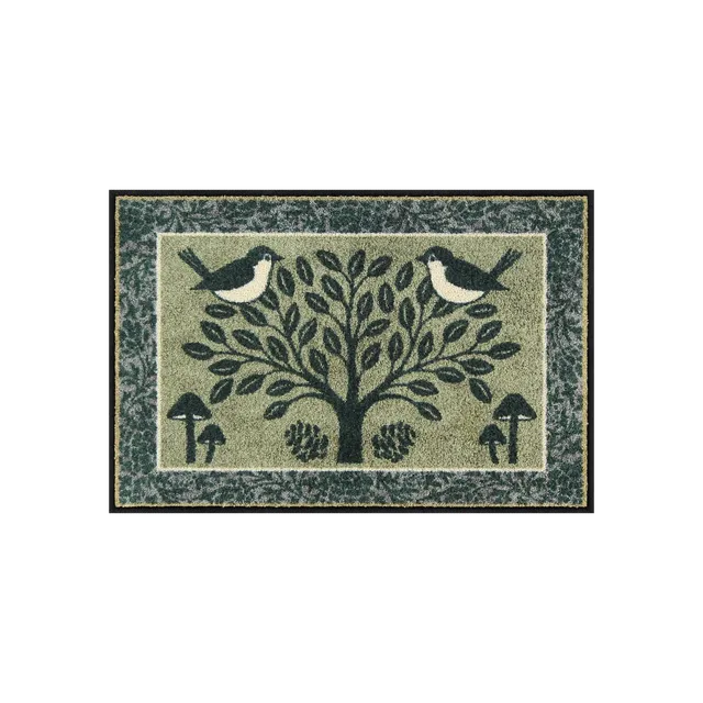 salonloewe-woodland-folk-eingangsmatte-50-x-75-cm-schmutzfangmatte-im-romantisch image 1