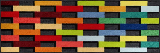 salonloewe-colourful-bricks-l-ufer-60-x-180-cm-bunter-schmutzfangmatten-l-ufer-f image 1