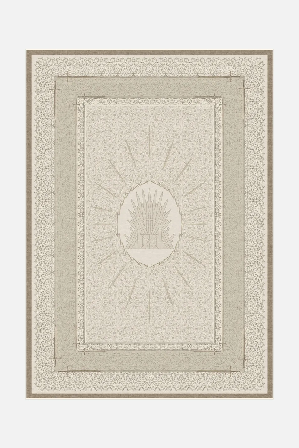 teppana-game-of-thrones-gold-teppich-waschbar image 1