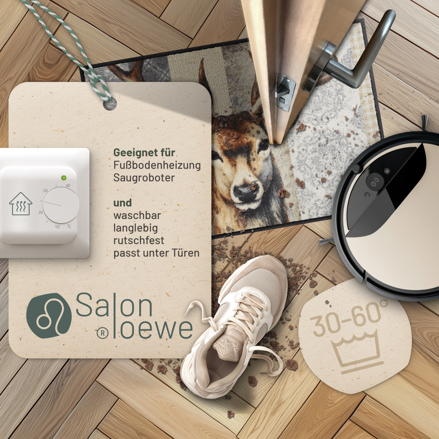 salonloewe-woodland-king-eingangsmatte-50-x-75-cm-waschbar-rutschfest image 3