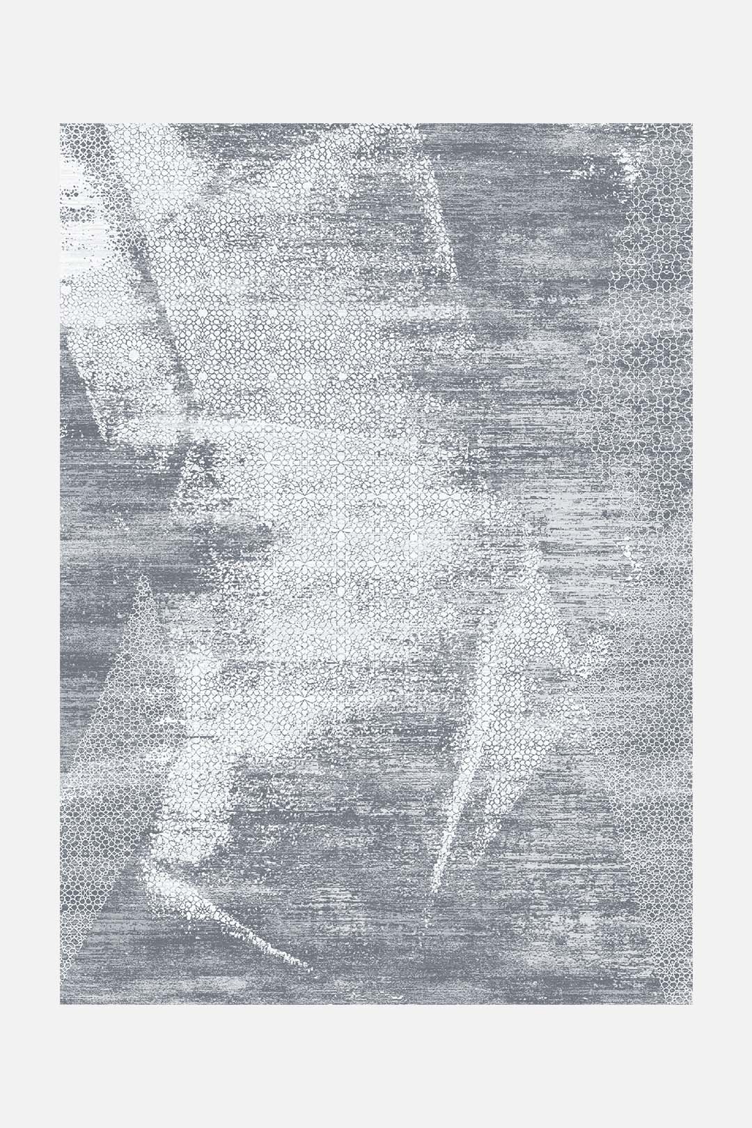 teppana-delara-abstrakt-teppich-waschbarer-kurzflor-teppich-in-grau-silber-34-50 image 1