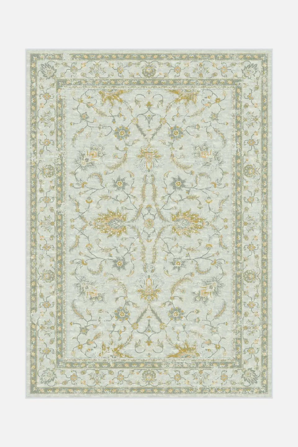 teppana-marvie-wiese-teppich-waschbarer-indoor-teppich-in-blau-gr-n-klassisch-mi image 1