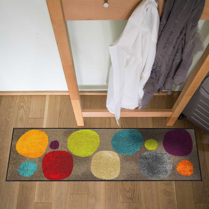 salonloewe-broken-dots-colourful-teppich-30-x-100-cm-modernes-punktedesign-polya image 2