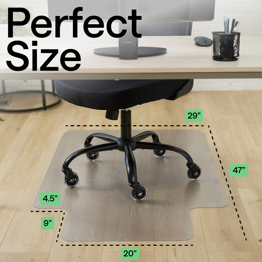 gorilla-grip-hardwood-floor-chair-mat-bodenschutzmatte-36x48 image 5