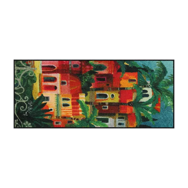 salonloewe-palm-piazza-eingangsmatte-60-x-140-cm-waschbarer-l-ufer-mit-rutschsch image 1