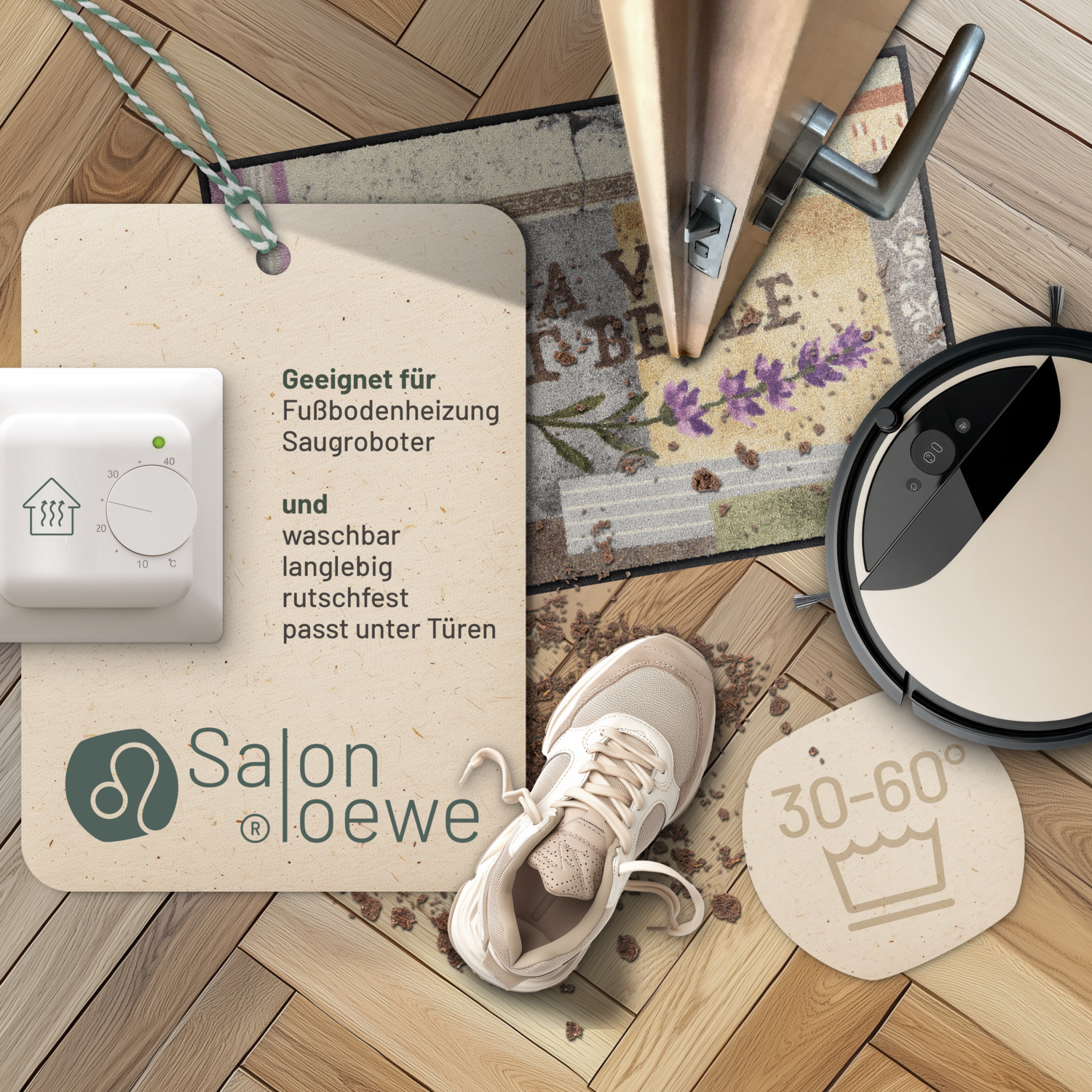 salonloewe-la-vie-est-belle-l-ufer-50-x-75-cm-florale-fu-matte-waschbar-rutschfe image 2