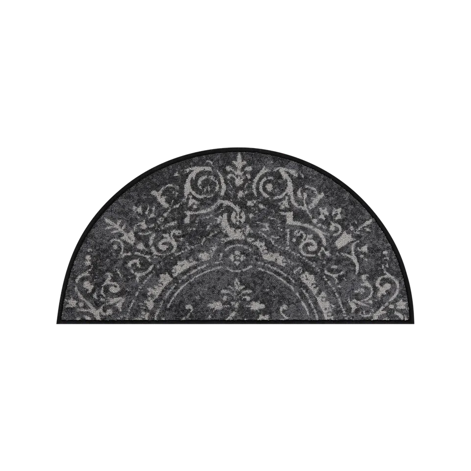 salonloewe-amira-grey-halbrund-42-x-85-cm-eingangsmatte-mit-barockem-muster-poly image 1