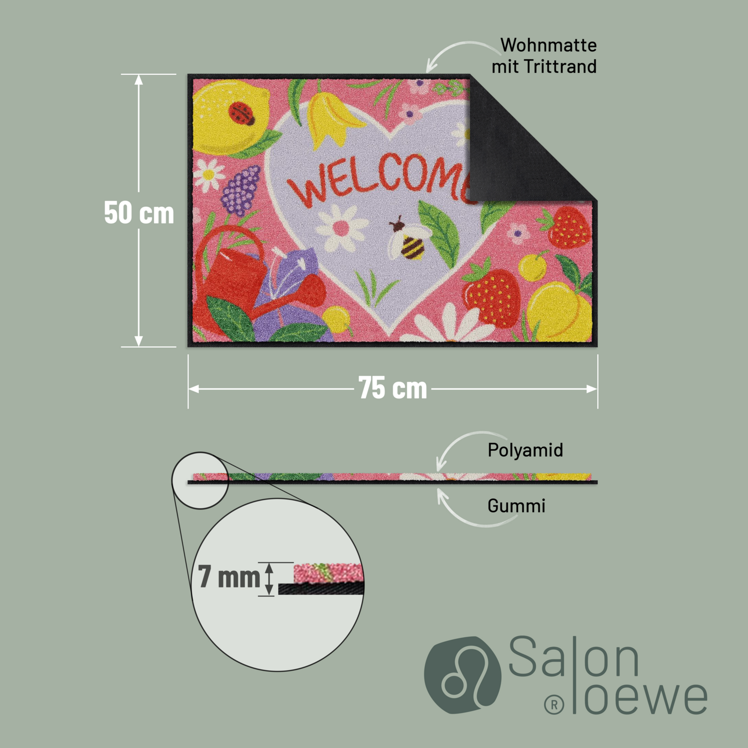 salonloewe-astrids-garden-eingangsmatte-50-x-75-cm-waschbare-welcome-fu-matte-mi image 3
